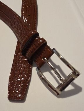 Genuine Leather Brown Belt sz 40